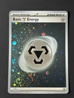 Pokemon 151 Metal Energy 008 - Multiple Swirls - Cosmos Holo LP - Image 1