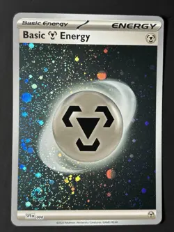 Pokemon 151 Metal Energy 008 - Multiple Swirls - Cosmos Holo LP - Image 4