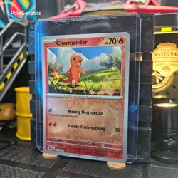 Charmander 151 Reverse Holo Pokemon TCG 004/165 Scarlet & Violet Common - Image 2