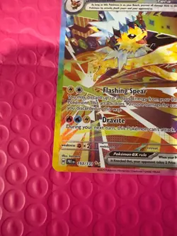 Pokemon TCG Jolteon ex 153/131 Sv: Prismatic Evolutions Illustration Rare - Image 2
