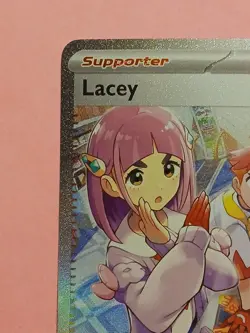 Pokemon Stellar Crown Lacey 172/142 Special Illustration Rare 166/142 Full Art - Image 5