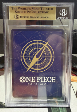 2022 One Piece Summit Decisive Battle Japanese OP02120 Uta Sec BGS 10 PRISTINE - Image 2