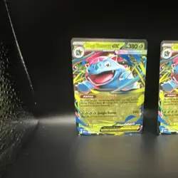 Pokemon Mega Venusaur EX Holo Lot (3 Cards) TCG Collectible Card Game - Image 2