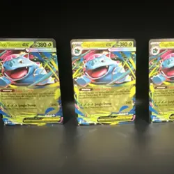 Pokemon Mega Venusaur EX Holo Lot (3 Cards) TCG Collectible Card Game - Image 3