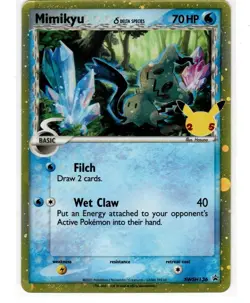 Mimikyu (Delta Species) SWSH136 SWSH: Sword & Shield Promo Cards Holo..., - Image 1