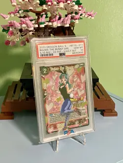 Dragon Ball Super Card Game Bulma The Bunny Girl 2021 Vault Fest Stamp PSA 10 - Image 1