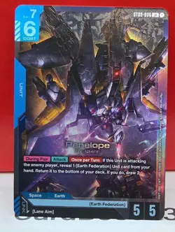🔥 Penelope - Gundam Card Game . Flash of Radiance ST08-006 LR - FREE SHIPPING - Image 5