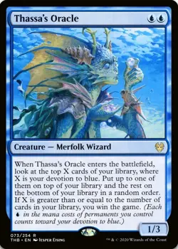 X 1 Thassa's Oracle NM-M Theros Beyond Death 073 MTG Magic the Gathering - Image 1