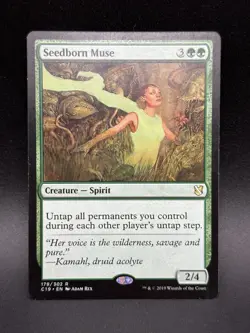 MTG Seedborn Muse R Commander 2019 #179 - Image 1