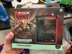 MTG Endless Punishment - Duskmourn - Sealed Commander Deck - Magic The Gathering - Image 1
