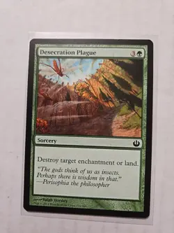 Desecration Plague - Journey into Nyx - LP - Common - Sorcery - MTG - Image 1