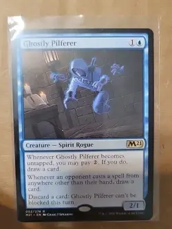 Magic: The Gathering Ghostly Pilferer M21 - Image 1