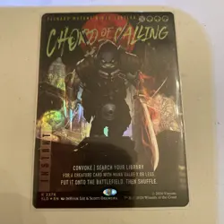 Chord of Calling PRESALE ✨ Borderless FOIL ✨ MTG TMNT Secret Lair NM 2376 - Image 1