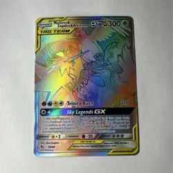Pokemon Moltres & Zapdos & Articuno GX TAG TEAM Hidden Fates Secret Rare Holo 6… - Image 1