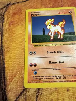 Shadowless Ponyta | Base Set 60/102 | 1999 WOTC Pokemon Card | Gen 1 - Image 3
