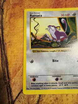 Shadowless Rattata 61/102 | WOTC Gen 1 Pokemon | Vintage Base Set - Image 4