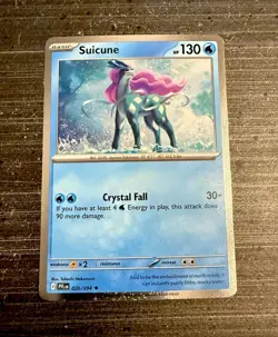 Pokemon Suicune 026/094 Phantasmal Flames (Cosmos Holo) Knockout Box Exclusive - Image 1