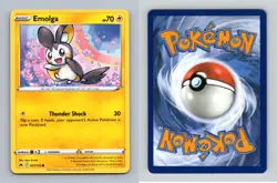 Emolga #47/159 SWSH Crown Zenith Common Pokemon 2023 TCG Card - Image 1