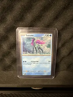 Pokemon Suicune 026/094 Phantasmal Flames (Cosmos Holo) Knockout Box Exclusive - Image 1