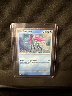 Pokemon Suicune 026/094 Phantasmal Flames (Cosmos Holo) Knockout Box Exclusive - Image 1