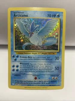 Pokemon Articuno Trading Card Game Classic Holo 009/034 CLB NM Condition - Image 1