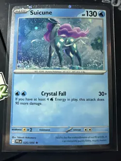 Suicune 026/094 Cosmos Holo Promo, Phantasmal Flames, Rare, Pokemon TCG, NM - Image 1