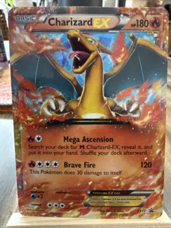 Charizard EX XY17 Holo Pokemon TCG Black Star Promo Card Very Lightly Played LP - Image 1
