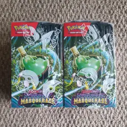 Pokemon Twilight Masquerade 2 x Half Booster Box 36 Packs New Sealed UPVC Case - Image 5