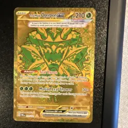 Pokemon Teal Mask Ogerpon ex Twilight Masquerade 177/183 Gold Rare 210 HP Holo - Image 1