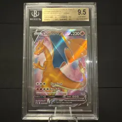 Pokemon TCG 2020 Champions Path ETB Promo Charizard V SWSH050 | BGS 9.5 - Image 1