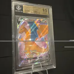 Pokemon TCG 2020 Champions Path ETB Promo Charizard V SWSH050 | BGS 9.5 - Image 2