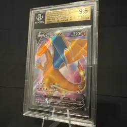 Pokemon TCG 2020 Champions Path ETB Promo Charizard V SWSH050 | BGS 9.5 - Image 3