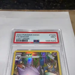 GENGAR POKEMON HOLO LOST ORIGIN TG 06/30 PSA 9 MINT - Image 4