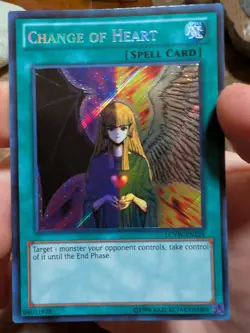Change of Heart LCYW-EN124 Legendary Collection 3: Yugi's World Unlimited NM - Image 1