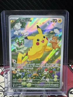 Pokemon Pikachu 088 TCG Scarlet Violet Holo Promo Card Near Mint - Image 1