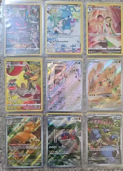 Random Lot Of 10 POKEMON Full arts and Holo Rare Cards! - Image 5