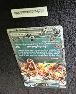 Charizard ex – 054/091 – Paldean Fates Pokemon Card (NM) - Image 5