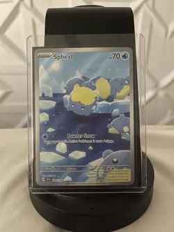 Pokemon Spheal 199/191 SV08: Surging Sparks Illustration Rare Holo English Card - Image 1