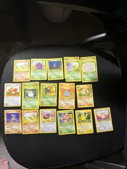 Pokemon TCG Jungle WOTC 20 Card Lot Base INCLUDES RARE WIGGLYTUFF - Image 1