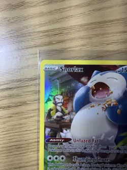 Snorlax TG10/TG30 SWSH11: Lost Origin Trainer Gallery - Pokemon Card - NM - Image 2