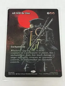 All Will Be One (Borderless) #8 Mythic MTG PZA NM TMNT Source - FOIL M0008 - Image 1