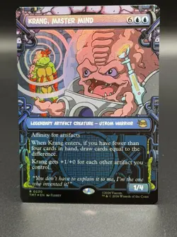 MTG: Teenage Mutant Ninja Turtles ~ Krang, Master Mind (Showcase Foil) 0230 - Image 1