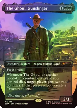 The Ghoul, Gunslinger Foil Fallout Secret Lair NM MTG - Image 1