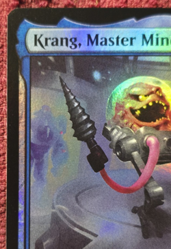 Krang, Master Mind Teenage Mutant Ninja Turtles Foil Magic MTG 0043 MINT - Image 2