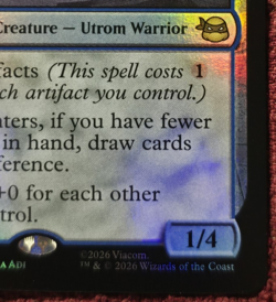 Krang, Master Mind Teenage Mutant Ninja Turtles Foil Magic MTG 0043 MINT - Image 4