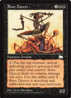 1997 Magic: The Gathering Weatherlight Bone Dancer - Image 1