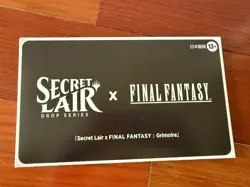 MTG Secret Lair Final Fantasy Grimoire Japanese Edition Non-Foil - New/Sealed - Image 1