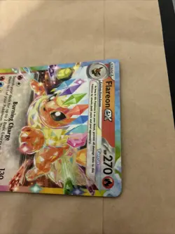 2025 Pokemon Tcg Prismatic Evolutions Flareon EX 014/131 Eevee Kanto - Image 3