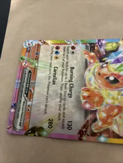 2025 Pokemon Tcg Prismatic Evolutions Flareon EX 014/131 Eevee Kanto - Image 4