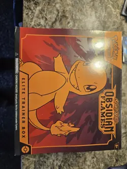 Pokemon: Scarlet & Violet 3: Obsidian Flames Elite Trainer Box - 9 Packs 820650853913 - Image 1